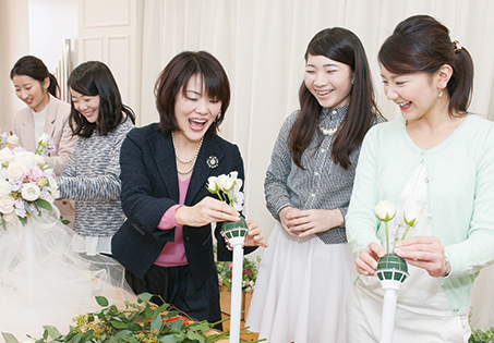 ブライダルメイク実習