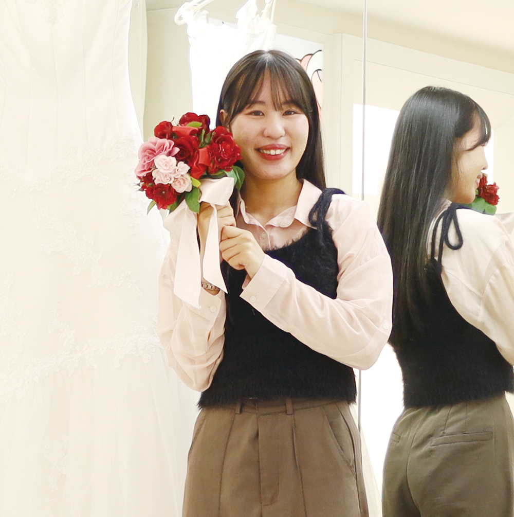 ロールプレイングなど実践授業が多いのが魅力でした! 内定先:ミリアルリゾートホテルズ