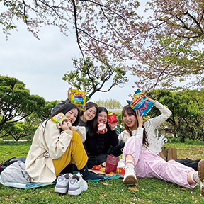2年生スタート祝いにピクニック！