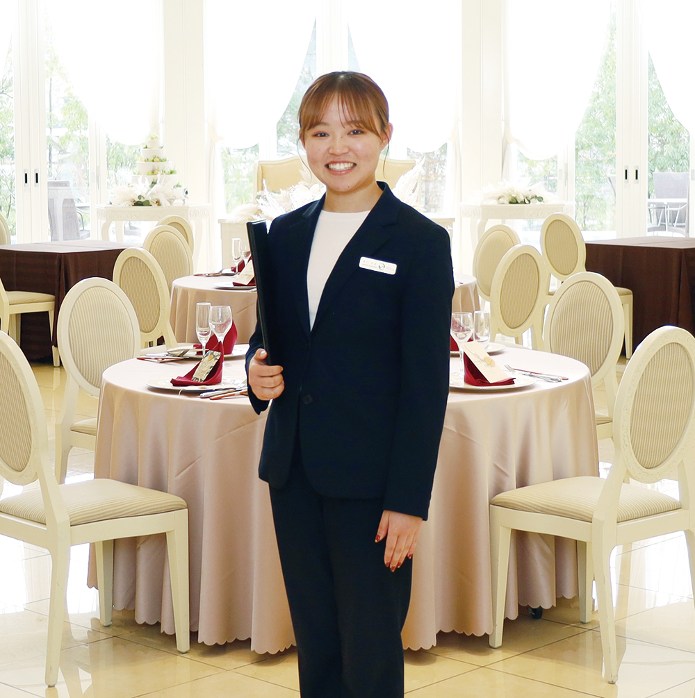 小学校4年の時に見たテレビドラマで、人を幸せにできるプランナーという仕事の存在を知りました! 勤務先:ヴィラ・アンジェリカ近江八幡 (HIROTA)