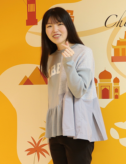 井上さん 精華学園高等学校(岡山県)出身