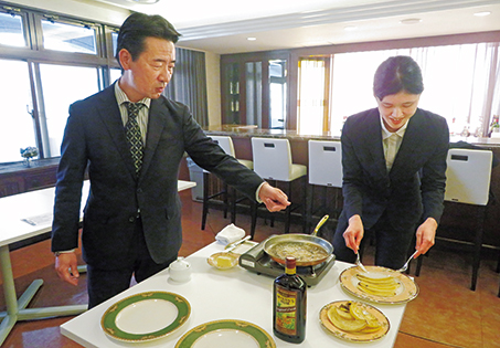 レストランサービス実習