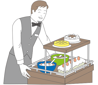 レストランスタッフ