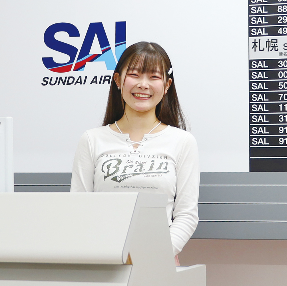 駿台に入学して自分の夢が叶いました! 毎日が充実しています!! 内定先:ベイエリアサービス