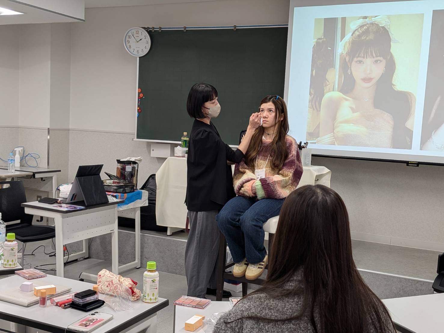 韓国語フェアの様子