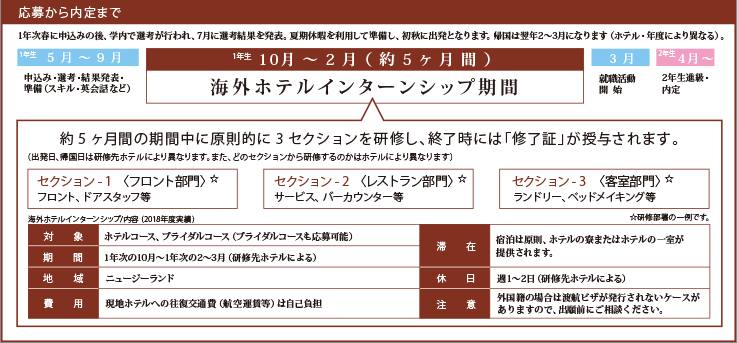 応募から内定まで
